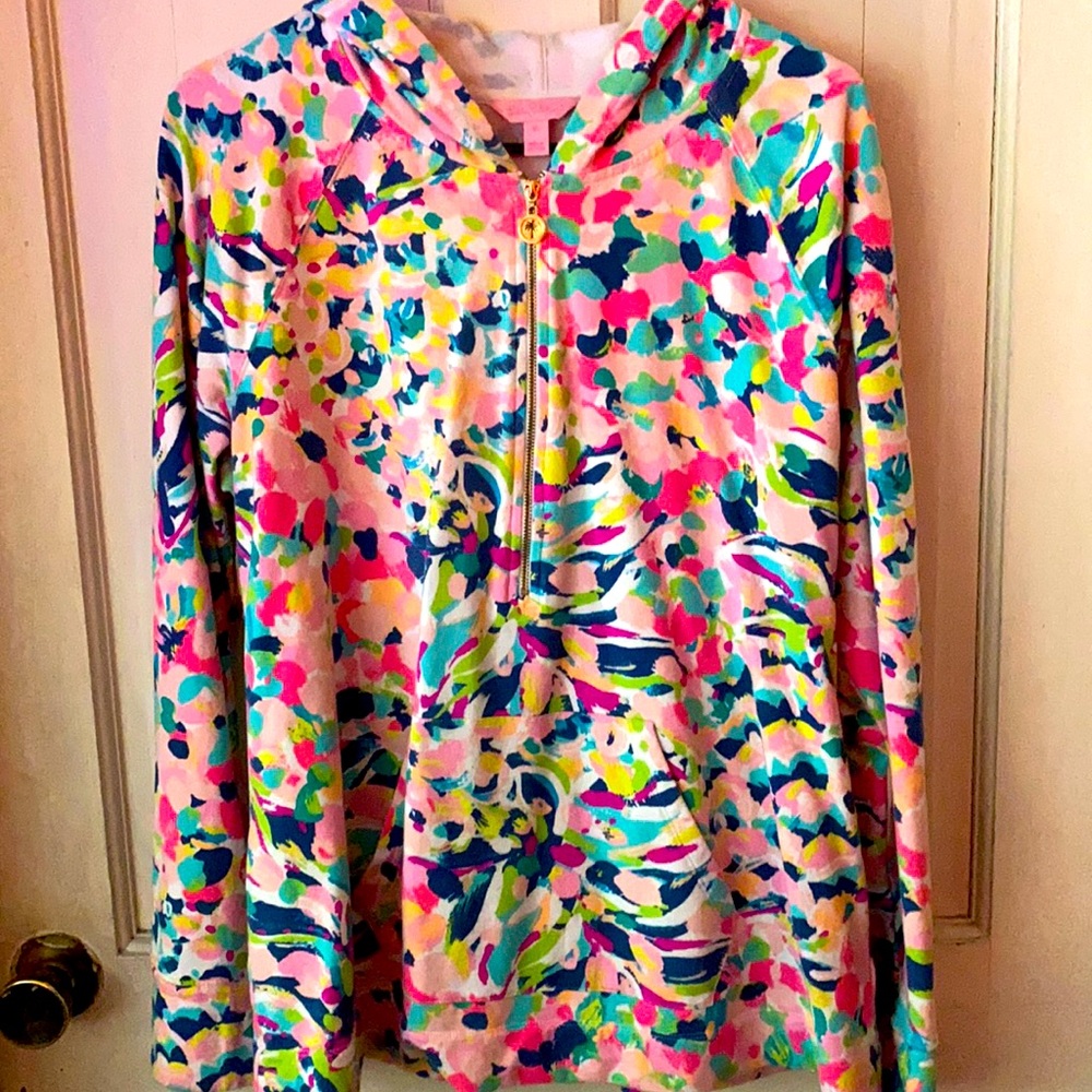 Lilly Pulitzer popover with built-in sunblock